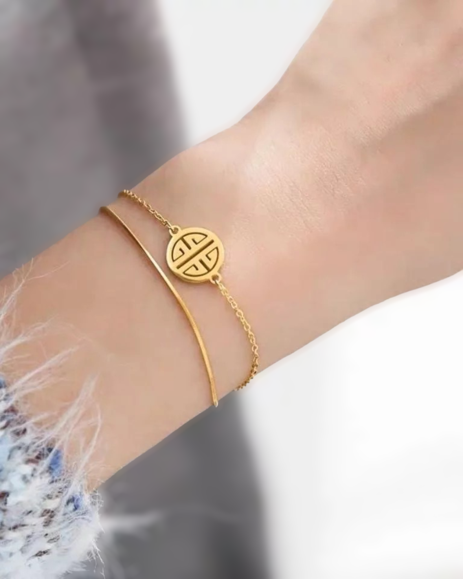 Felice Herringbone Bracelet