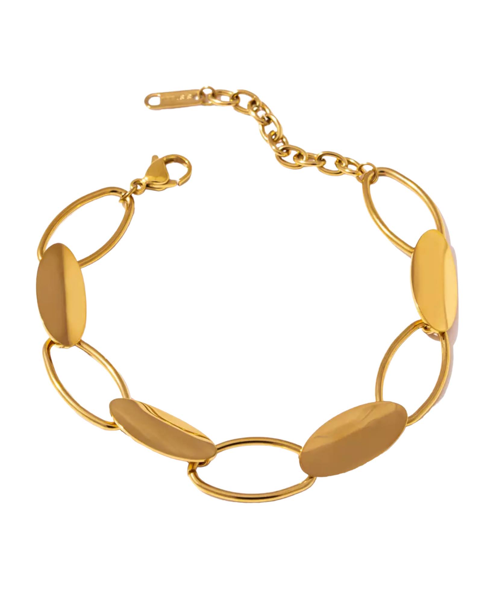 Lia Ovale Chain Bracelet