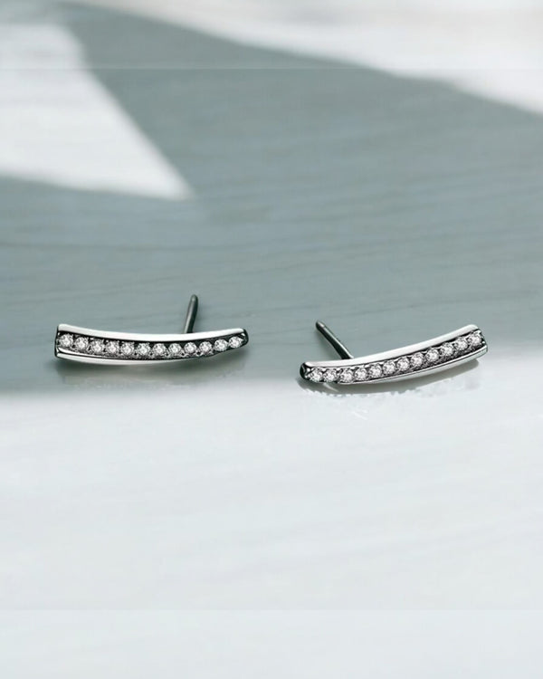 Diamond Arc Studs