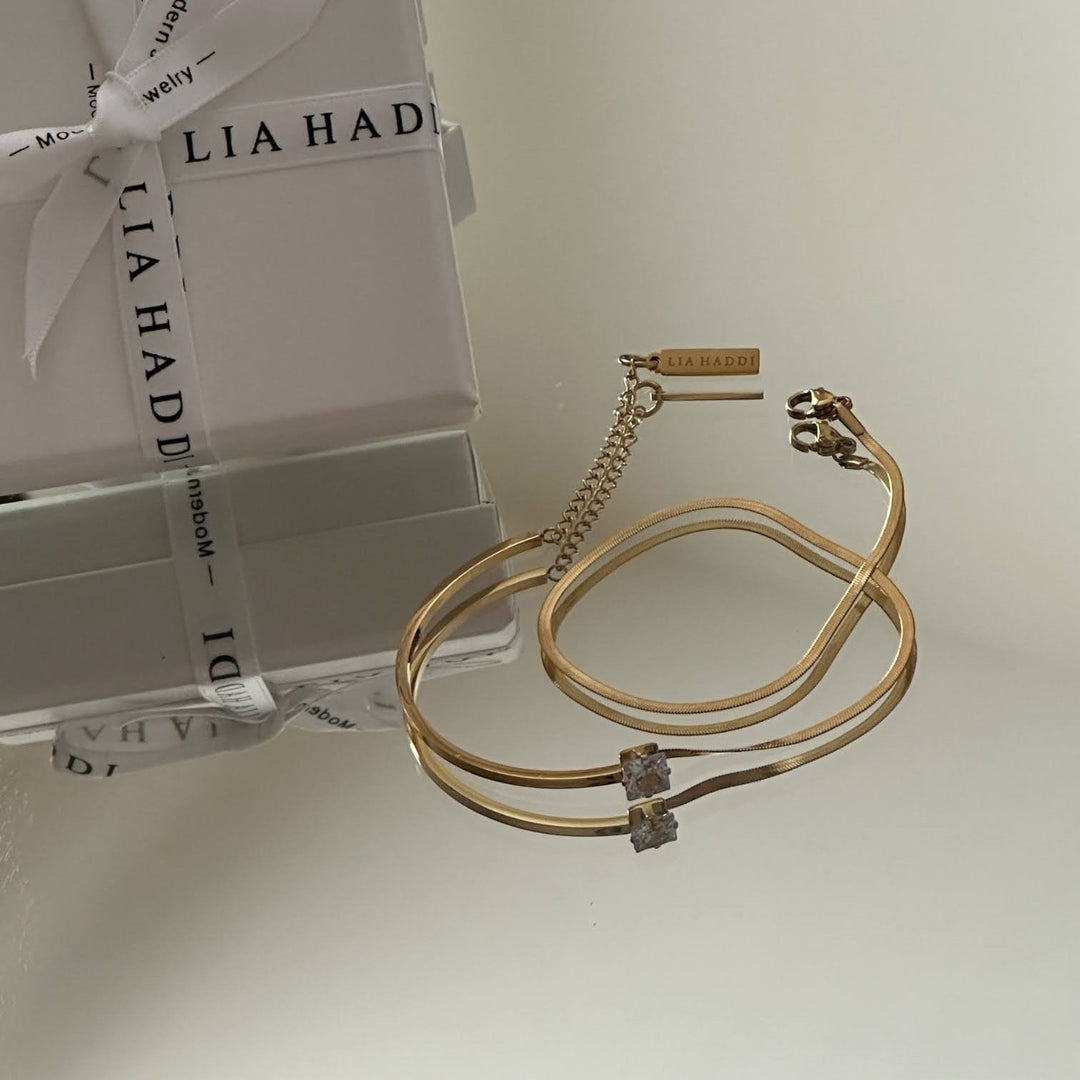 Lia Dainty Wrap Bracelet - Subtle Elegance, Effortless Sophistication