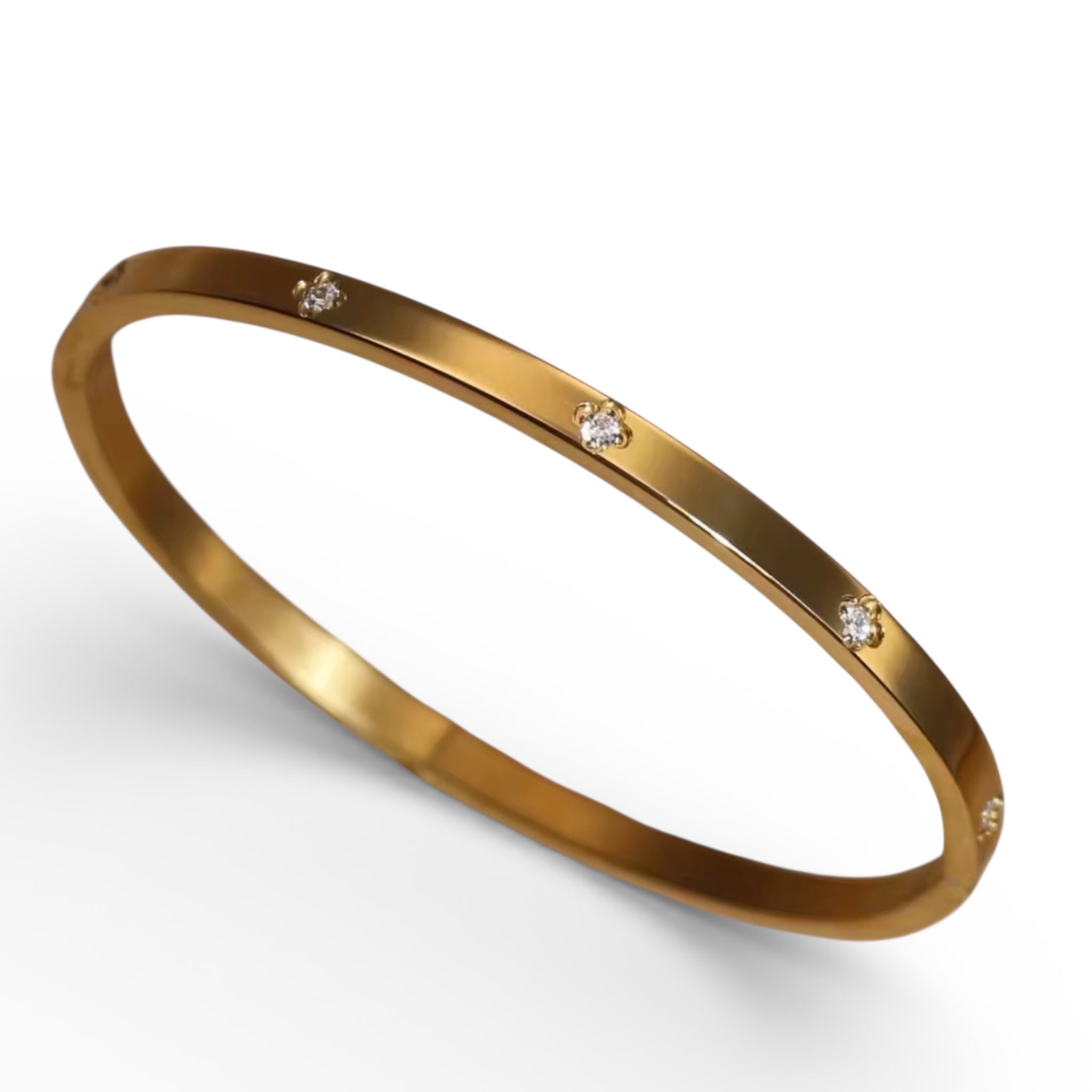 Lumière Crystal Bangle