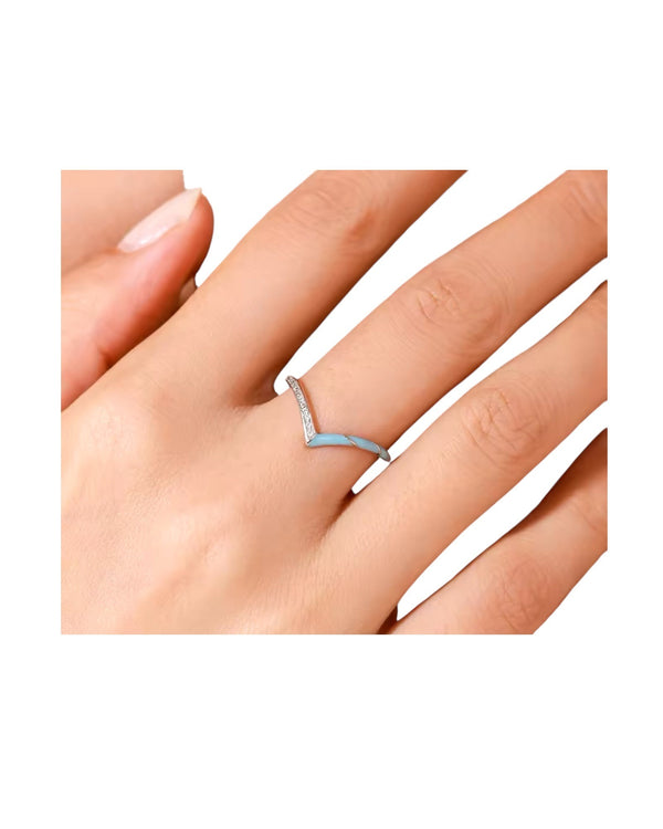 Serenity curve Ring