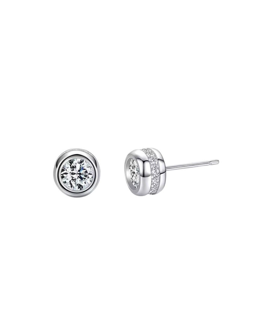 Timeless Bezel Diamond Studs