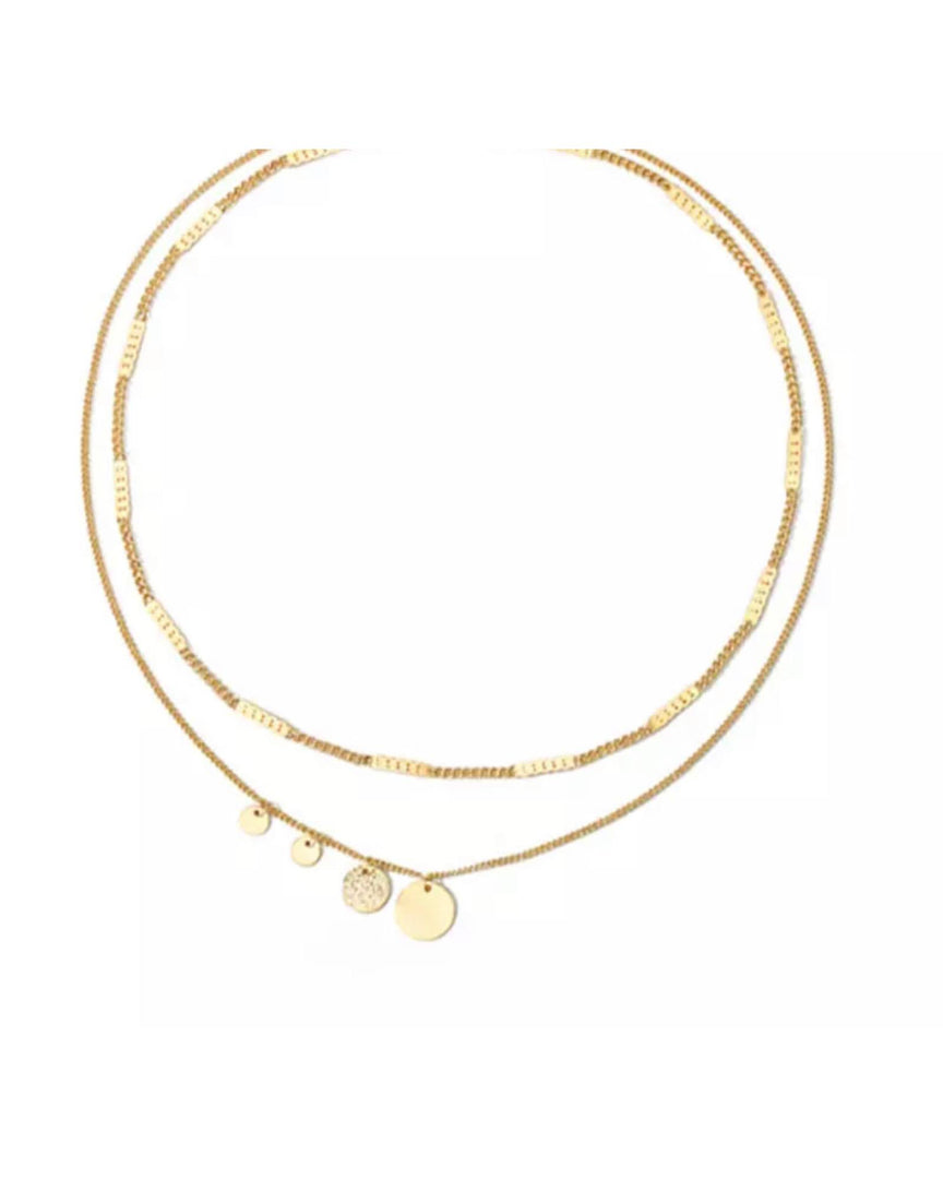 Anna Beck Multi-Disc Necklace