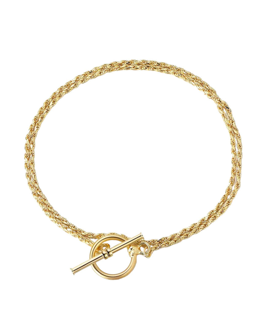 Diann Coil I Bracelet by Lia Haddi - S925 18K Yellow Gold Plated, Tarnish resistant, water-resistant, hypoallergenic, featuring an elegant coil wrap design for a sophisticated and modern look.