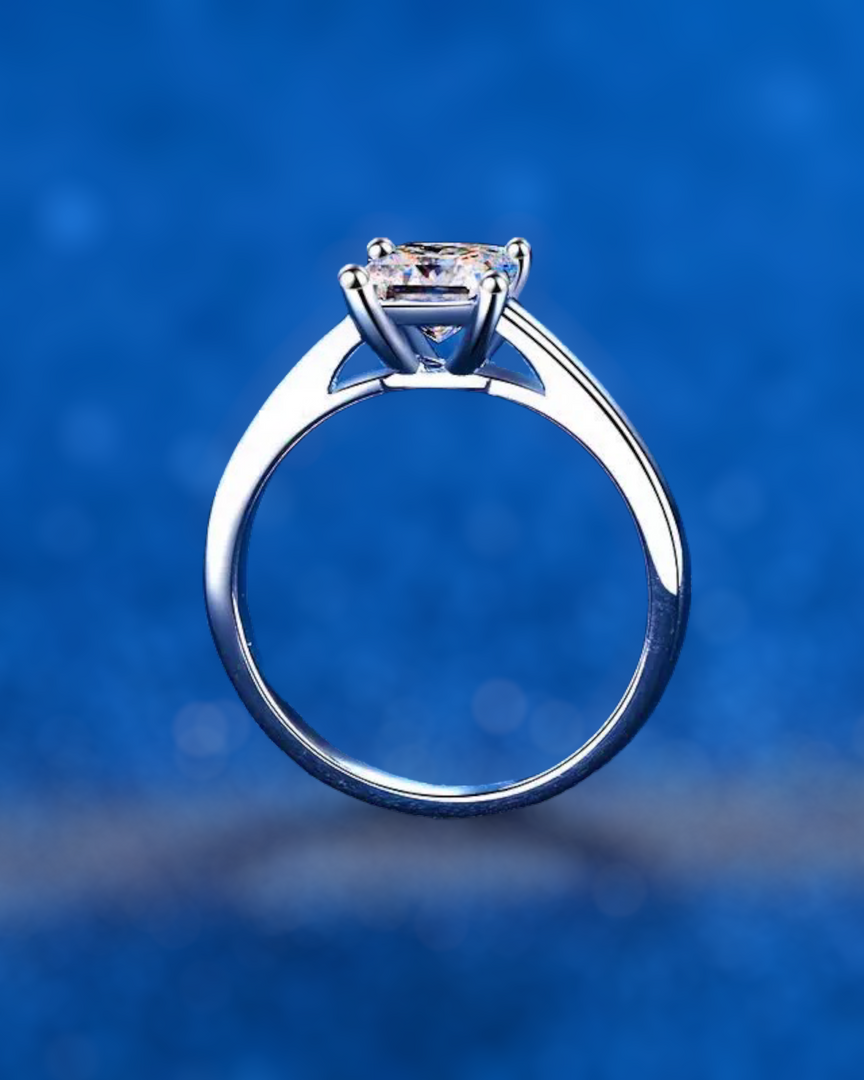 Forever Princess engagement ring