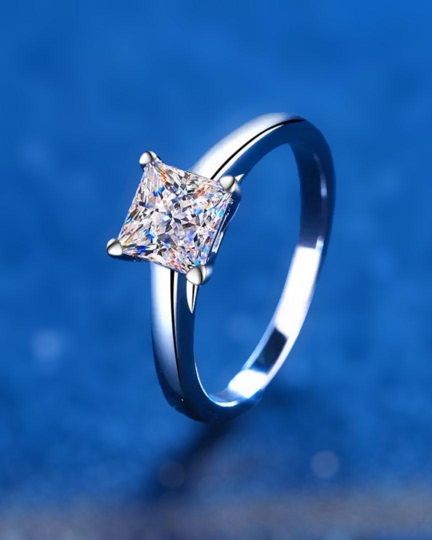 Forever Princess engagement ring