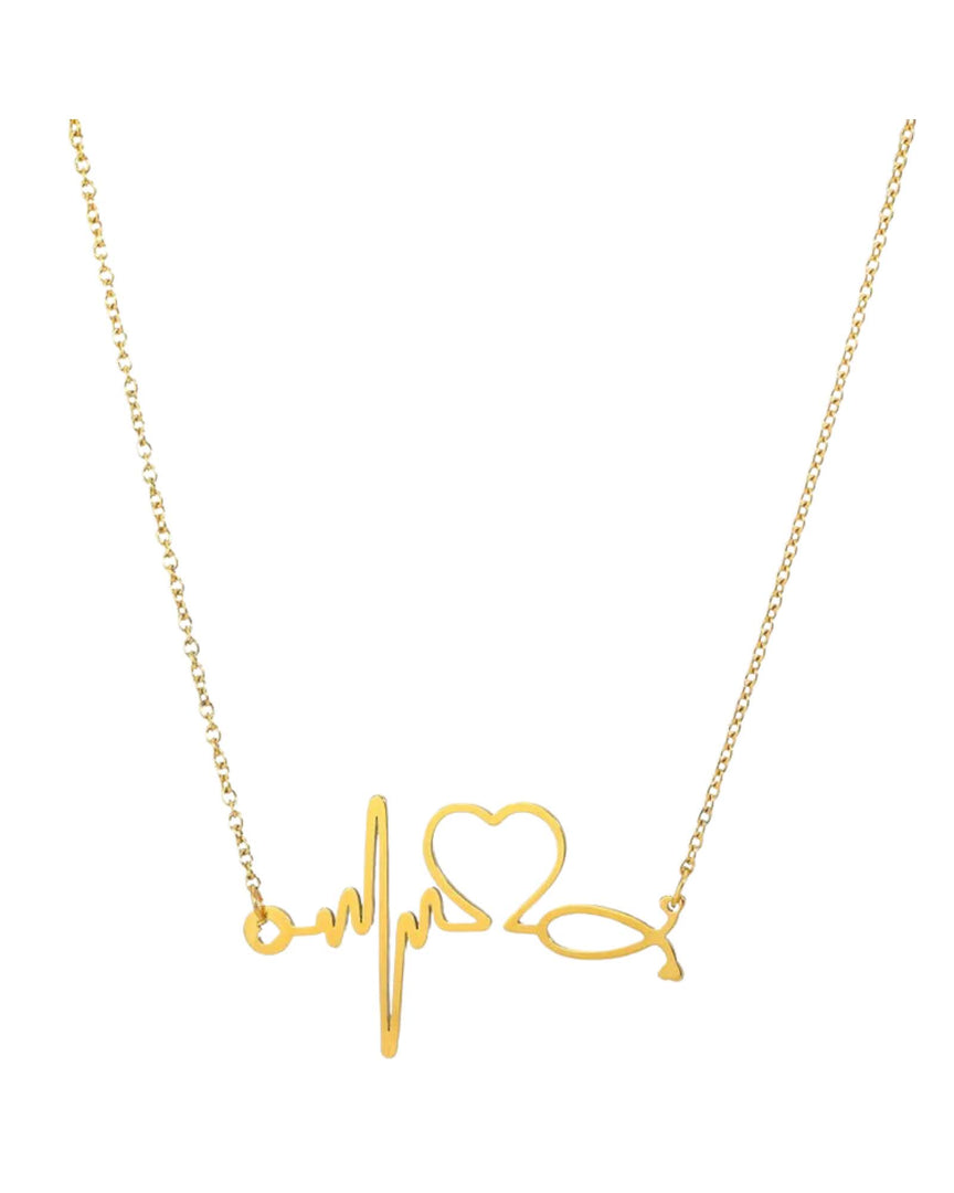 Heartbeat Necklace