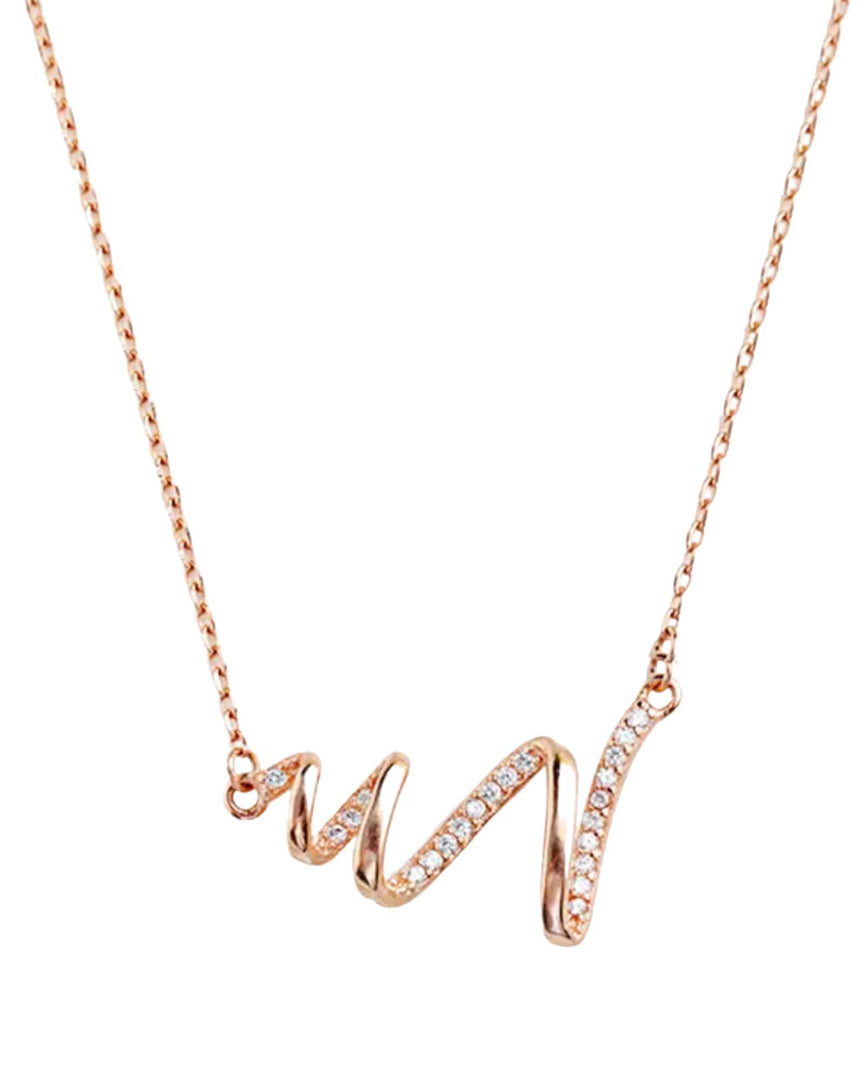 Lia Diamond Wave Necklace