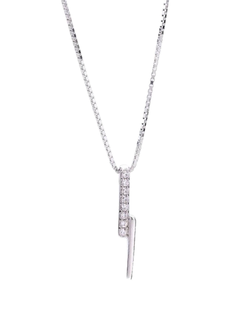 Lia Double Bar Diamond Necklace